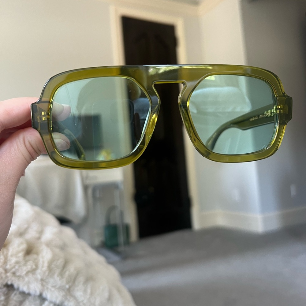 Elisa Johnson Jane glasses in Olive Green
